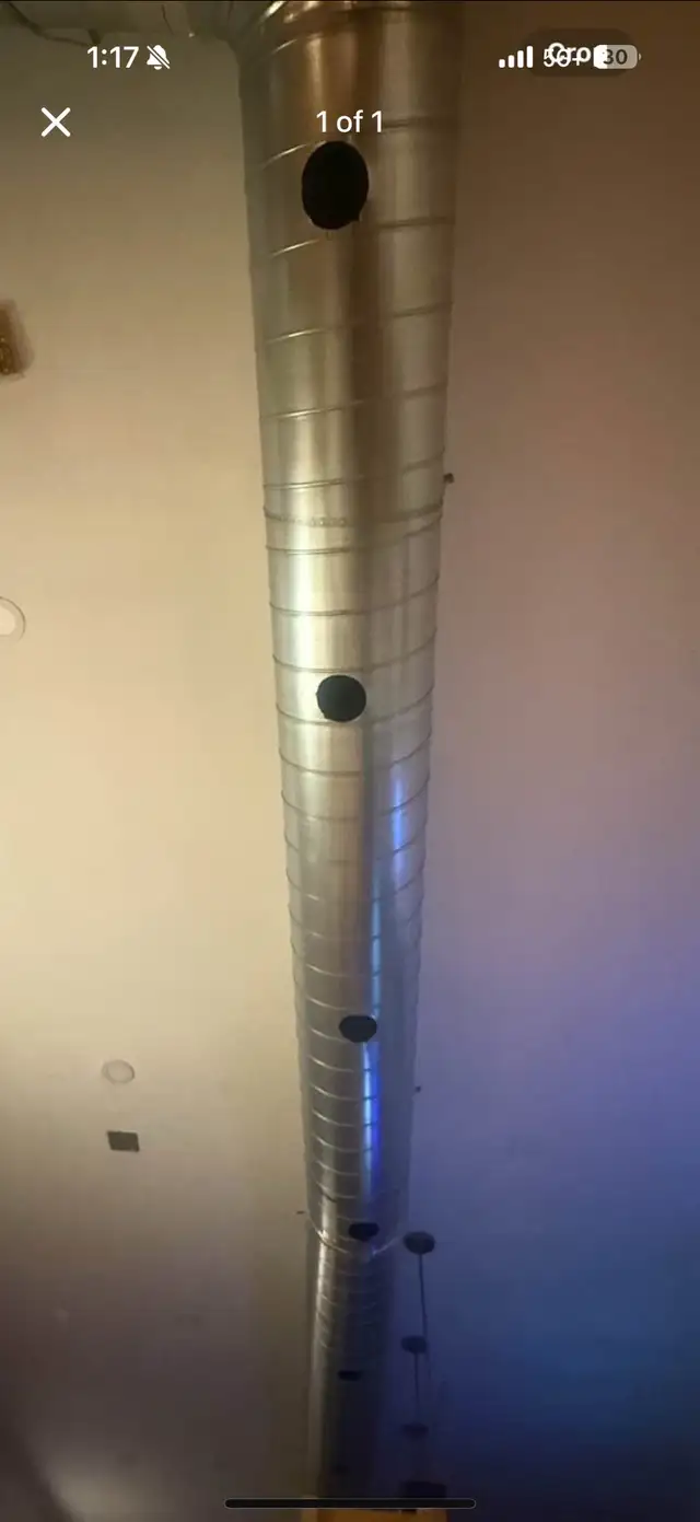 14 inch Metal duct for HVAC (AIR HANDLER)