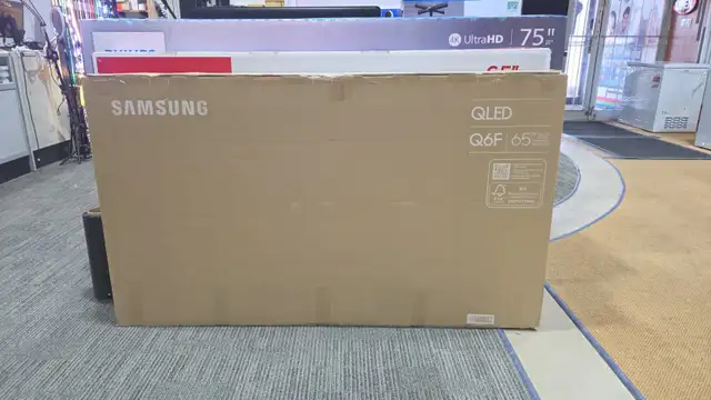 SAMSUNG 65' INCH CRYSTAL UHD QLED 4K SMART TV