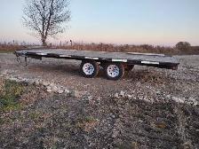 Miska Flatbed 18' trailer