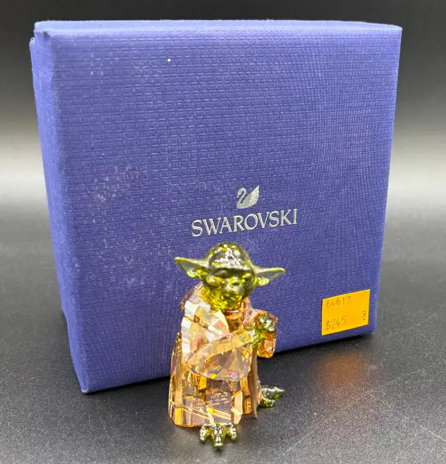 Swarovski Crystal Collectable Star Wars Figure: Master Yoda