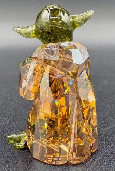 Swarovski Crystal Collectable Star Wars Figure: Master Yoda - Photo 4