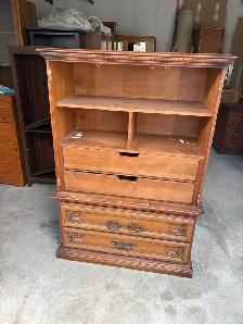 Free delivery used Vintage Wooden Dresser