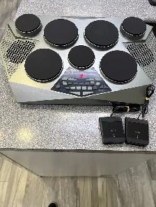 PYLE PTED06 DIGITAL DRUM with 2 PEDALS