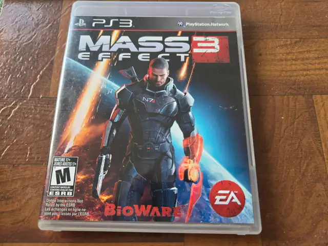 Mass Effect 3 Sony PlayStation 3 PS3 Complete CIB