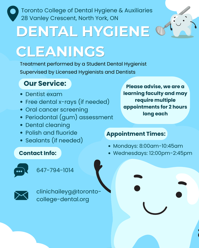 Affordable Dental Cleaning!