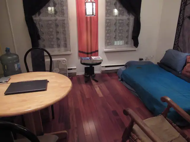 Appartement 1 et demi à louer du 15 novembre au 1 mai 2027