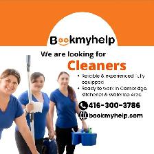 Independent Residential Cleaners Needed –Waterloo/Kitchener Area