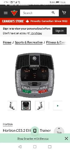 Elliptical Horizon CE5.2, like new! - Photo 4