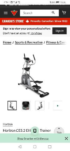Elliptical Horizon CE5.2, like new! - Photo 5