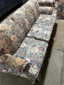 Free 3 Piece Couch/Sofa Set. 5 Kitchen Chairs and Coffee Table - Photo 2