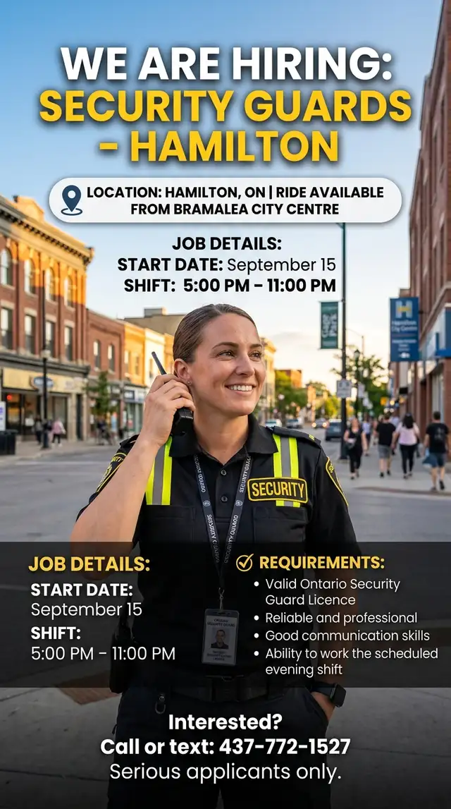 Hiring security guards