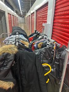 3 Clothing Racks / Garment Racks Designer   Industrial – $150 O - Photo 2