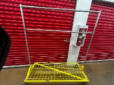 3 Clothing Racks / Garment Racks Designer   Industrial – $150 O - Photo 3