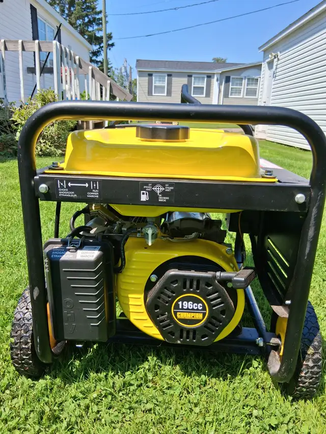 Champion Generator 4000/3000 watts.Like new$300.Call 902368-7136