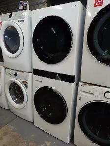 LG ThinQ '27' White Front Load Laundry Tower on Sale‼️ - Photo 3