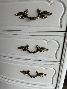 Wooden White Dresser 48" Tall - Photo 2