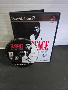 PS2 Scarface The World Is Yours With Manual
