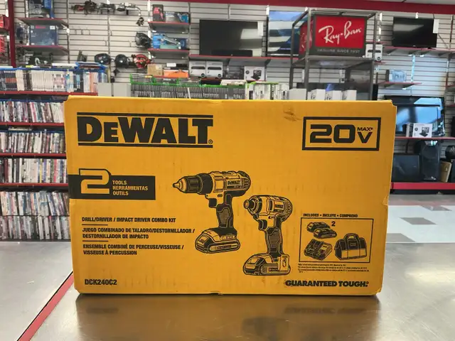 ensemble de perceuse Dewalt