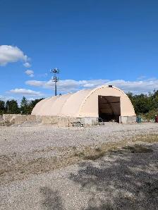 Cover-All Storage dome tent 80 ft X 40ft - Photo 2
