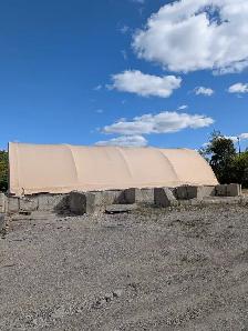 Cover-All Storage dome tent 80 ft X 40ft - Photo 3