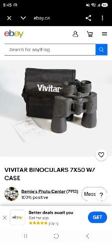 Two seter camping chair and binoculars new - Photo 4