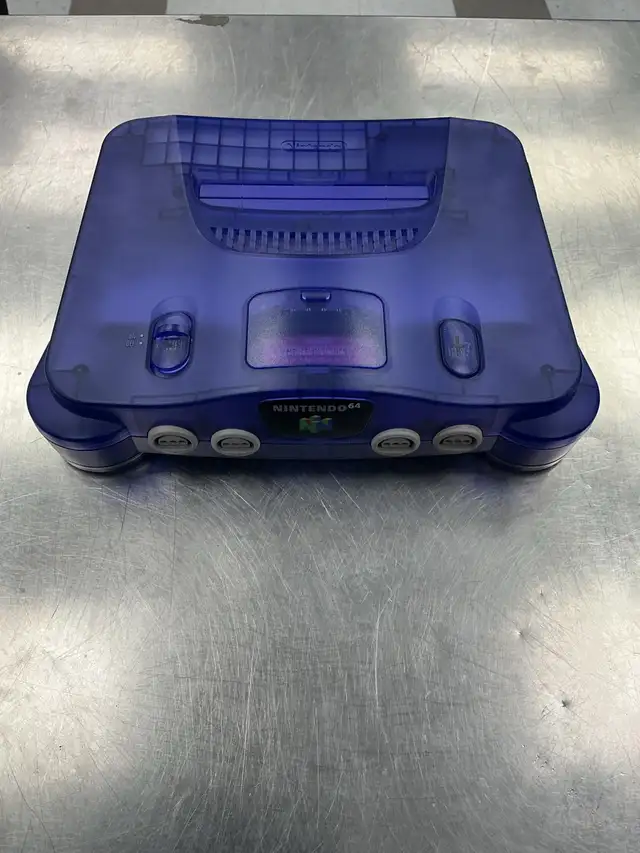 console Nintendo 64 édition grape purple