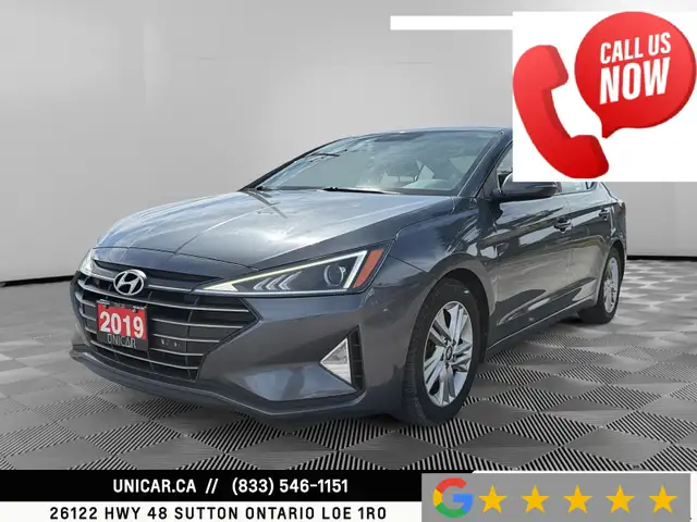 2019 Hyundai Elantra Preferred No Accidents Backup Cam Blind Spo