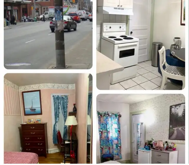 1 minute walk from Dufferin Stn. Move in Oct.1!