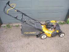 CUB CADET LAWN MOWER FOR PARTS OR REPAIR HOLE IN DECK