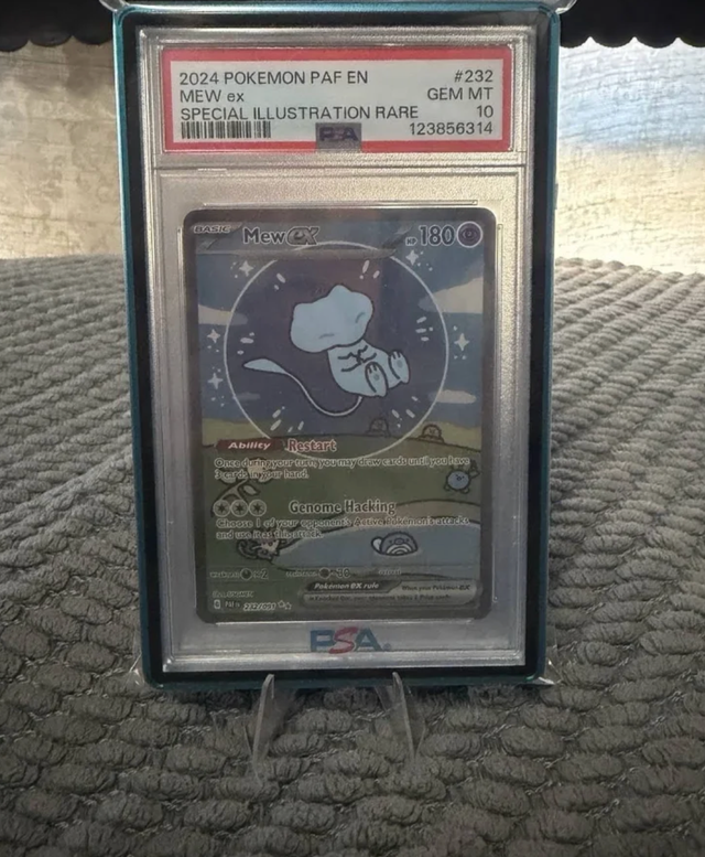 Bubble Mew Ex Pokemon Card