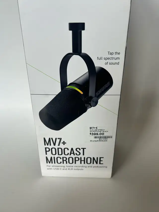 Shure MV7  Podcast Microphone (32614371)