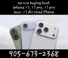 We Are Buying iPhone 17, 17 Pro ,17 Pro Max ,17 Air Used Phone