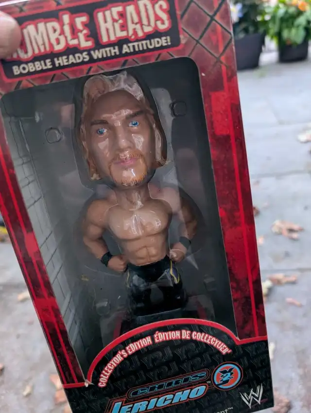 WWE Chris Jericho bobble head figureeen
