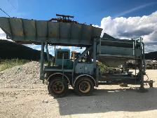 gold sluice plant