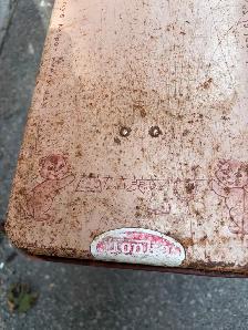 Vintage TONKAS Mommy’s Helper Every Day Tin Ironing Board ! - Photo 2