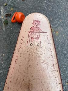 Vintage TONKAS Mommy’s Helper Every Day Tin Ironing Board ! - Photo 3