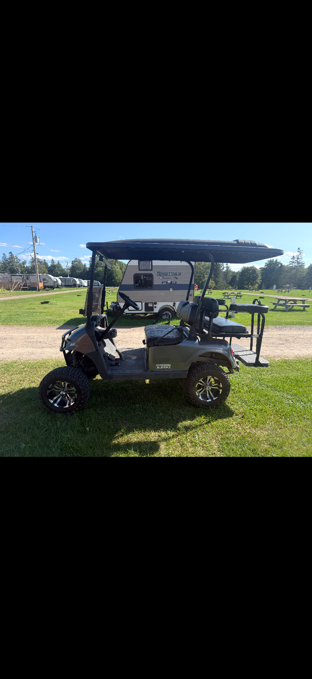 2014 EZGO gas powered golf cart