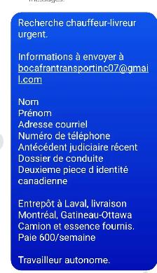 Chauffeur-Livreur