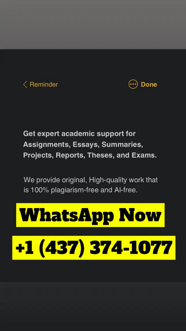 Assignment Help & Exam Help