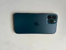Unlocked iPhone 12 Pro Max Blue 256G New 100% Battery $480 - Photo 2
