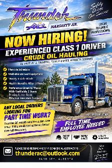 Crude Oil Driver - Immediate Opening