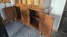 Vintage wood China cabinet - Photo 3