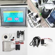 Chain Plate Conveyor Round Bottle Coding &Labeling Machine160235 - Photo 8
