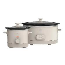 Bella 5.68 L (6 qt.) Programmable Slow Cooker with 1.89 L (2 qt.
