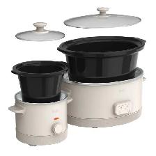 Bella 5.68 L (6 qt.) Programmable Slow Cooker with 1.89 L (2 qt. - Photo 2