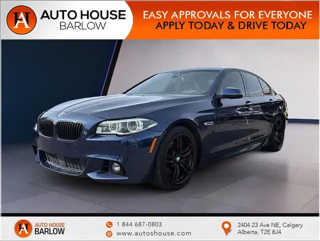 2016 BMW 5 Series 550i xDrive AWD LEATHER SEATS SUNROOF LANE ASS