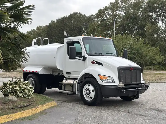 2025 Peterbilt 536 Air Brake 2000 GAL Water Tank Truck