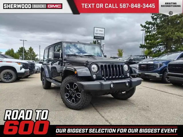 2018 Jeep Wrangler JK Unlimited Sahara V6 Auto 4X4