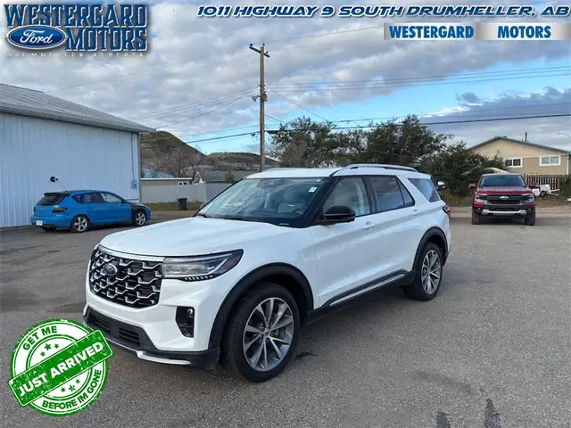 2025 Ford Explorer Platinum - Sunroof - Cooled Seats