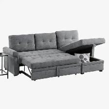 New Sectional Sofa Bed With Storage Chaise At Hot Sale - Photo 6